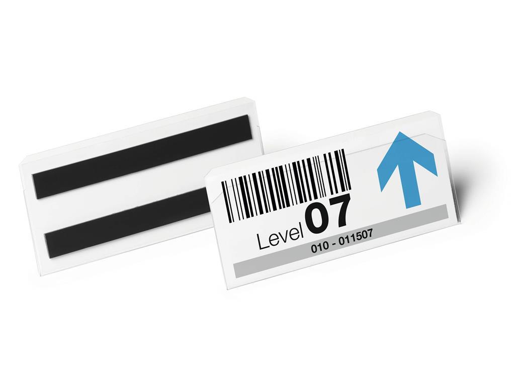 Durable Magnetni žepki 150 x 76 mm prozorni