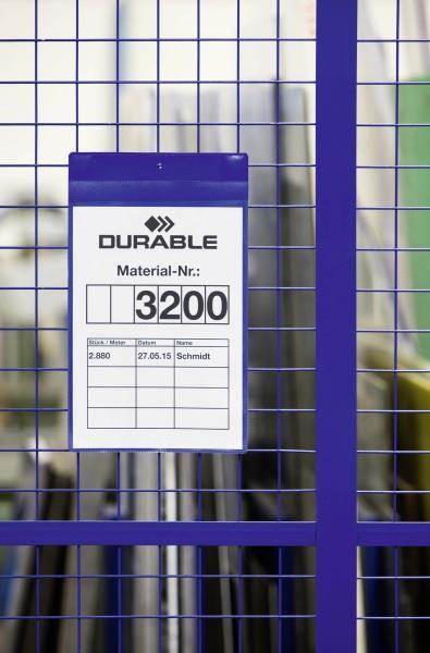 Durable Magnetni žepki extra strong A4 pokončni
