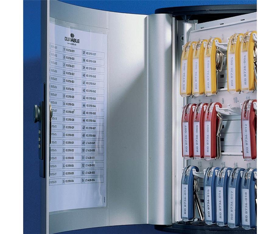 Durable Omarica za ključe s kodo - 36 obeskov