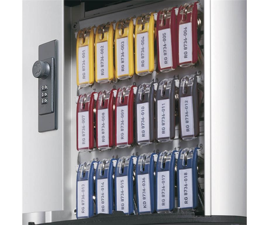 Durable Omarica za ključe s kodo - 36 obeskov