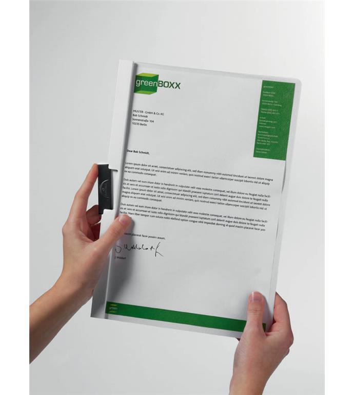 Durable Mapa Duraclip (2200) A4 zelena