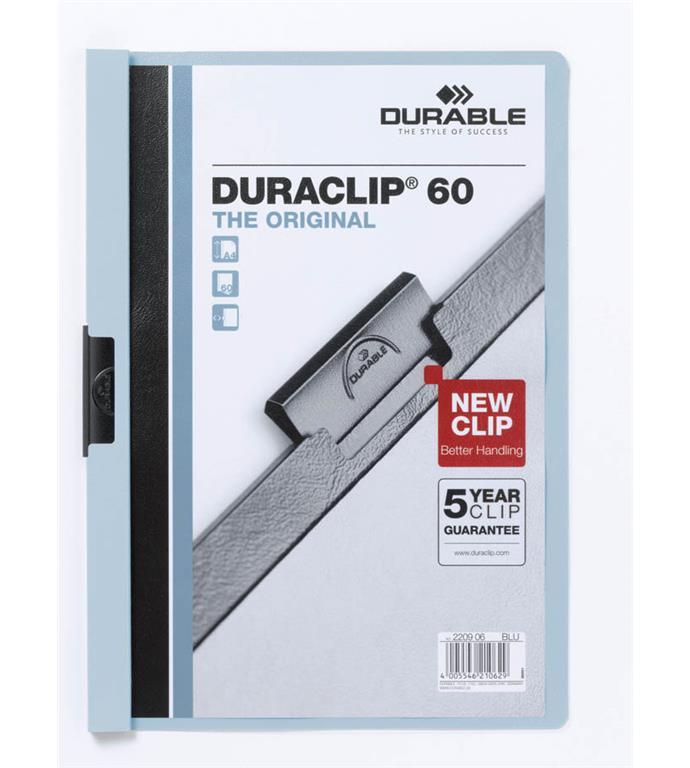 Durable Mapa Duraclip (2209) A4 modra