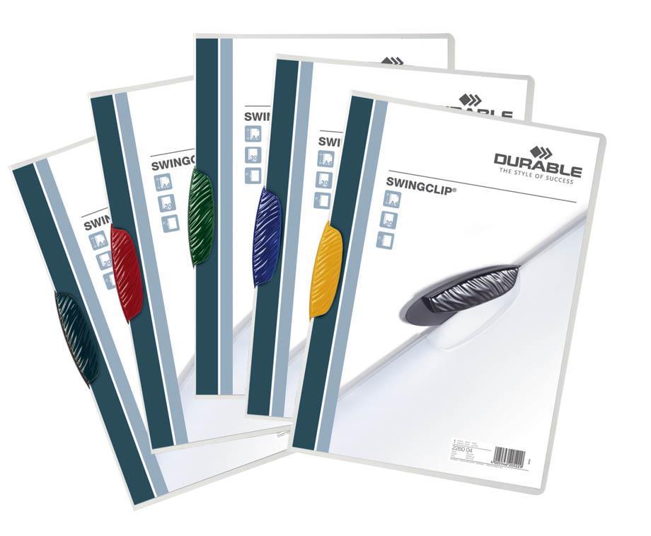 Durable Mapa Swingclip (2260) t. modra