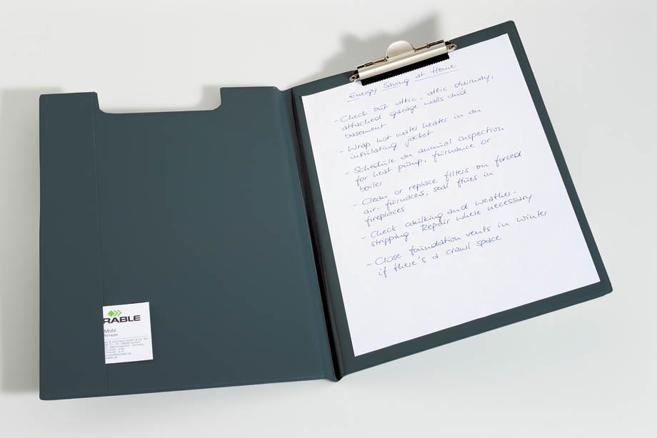 Durable Mapa z vpenjalno sponko (2357) črna