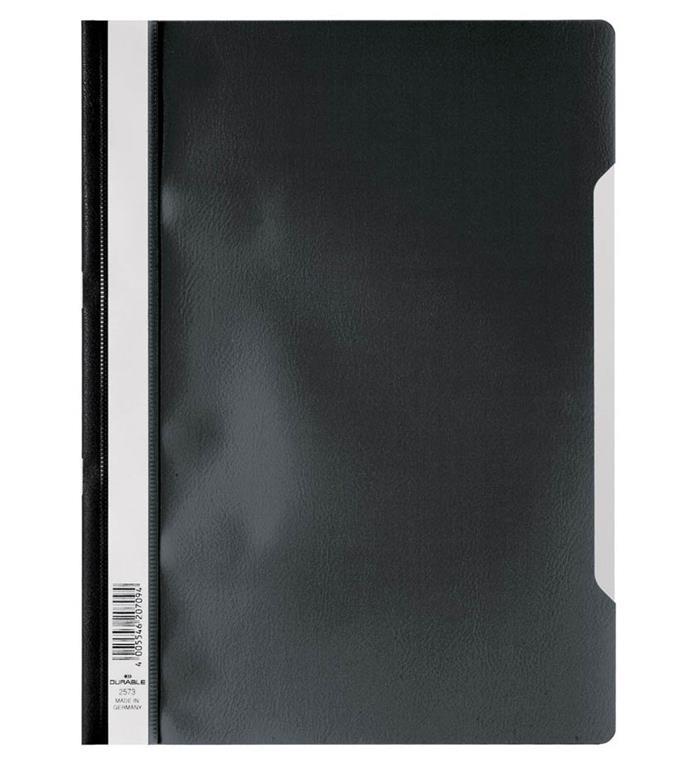 Durable Mapa s sponko (2573) črna