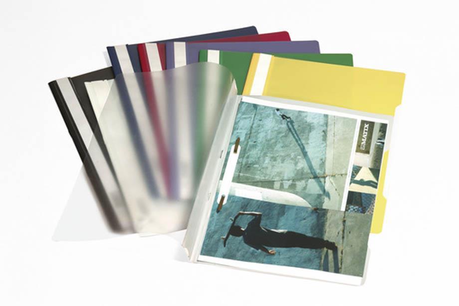 Durable Mapa s sponko (2573) rumena