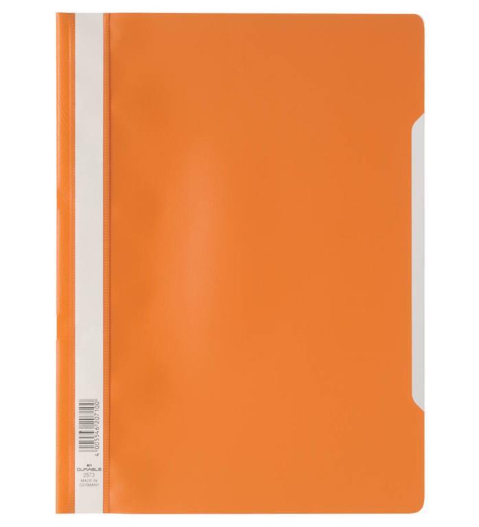 Durable Mapa s sponko (2573) oranžna