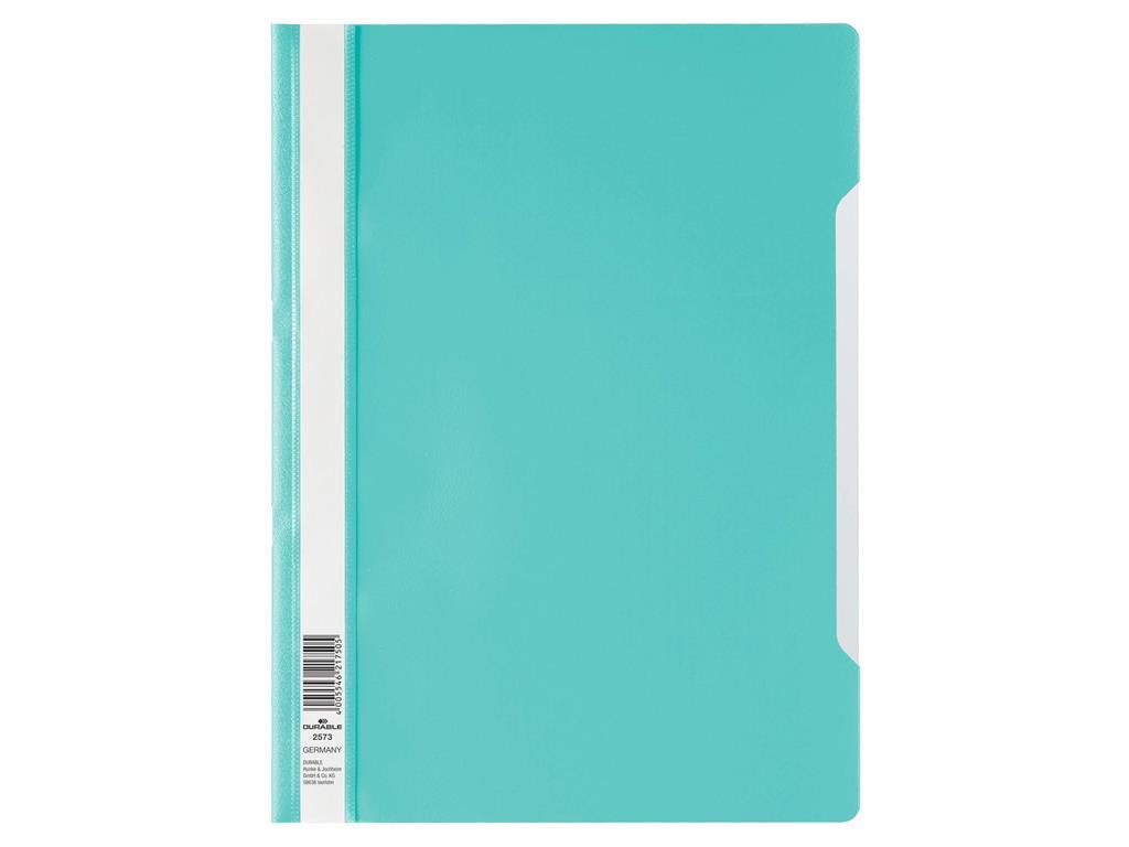 Durable Mapa s sponko (2573) turkizna