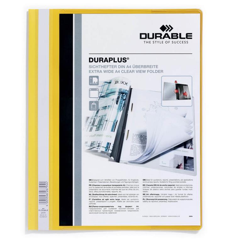Durable Mapa Duraplus (2579) rumena