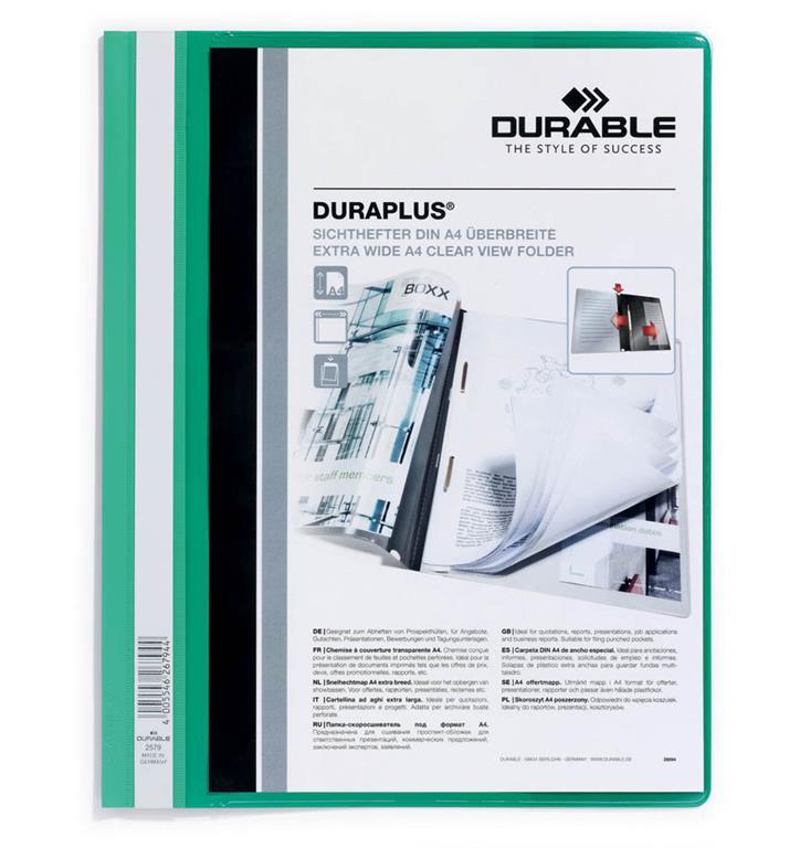 Durable Mapa Duraplus (2579) zelena