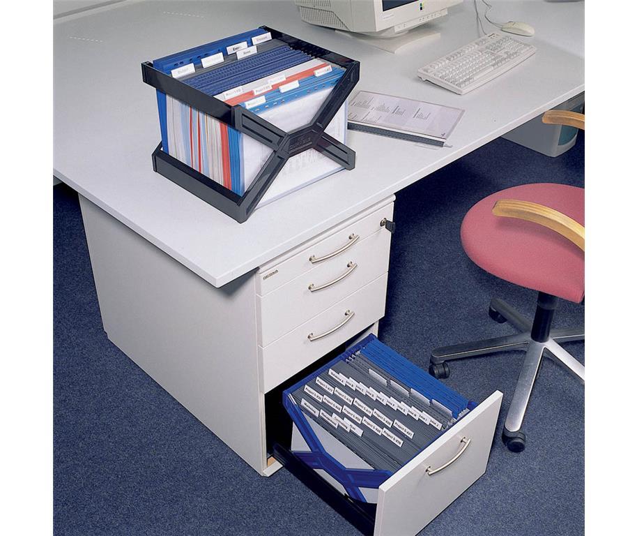 Durable Stojalo za viseče mape (2611) črno