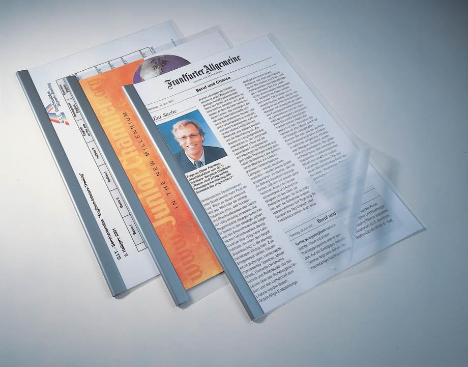 Durable Profilna letvica (2900) črna, 100 kos