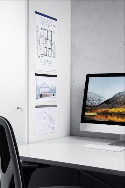 Durable Letvica DURAFIX 297 mm, črna