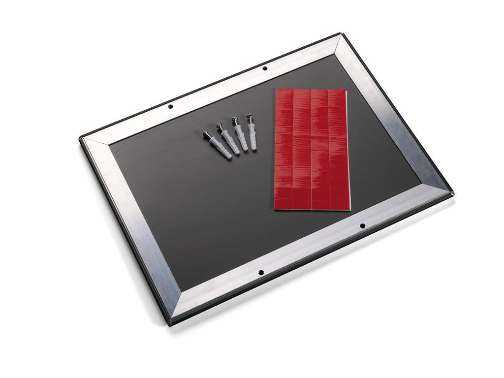 Durable Aluminijast okvir Snap A3, črn