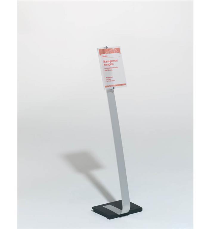Durable Stojalo z informacijsko ploščo Crystal