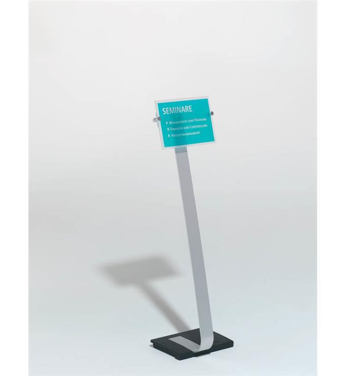 Durable Stojalo z informacijsko ploščo Crystal