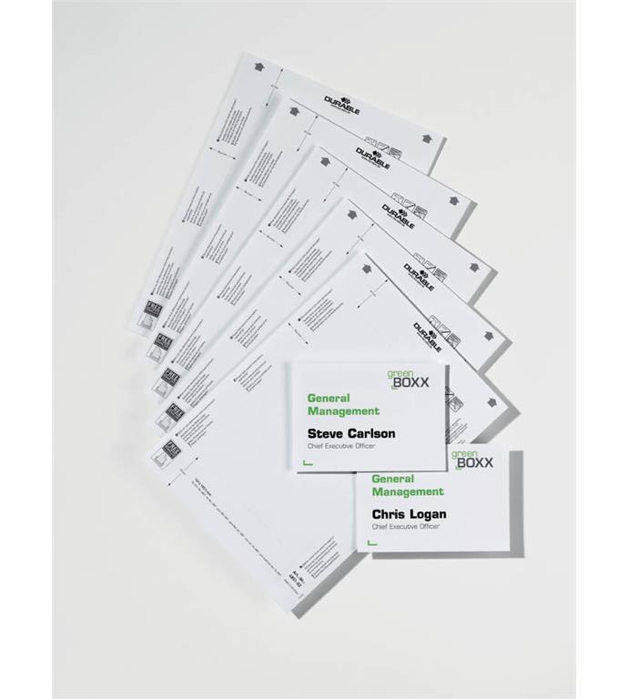 Durable Vložni listi za info.tablice 4801 (4851)