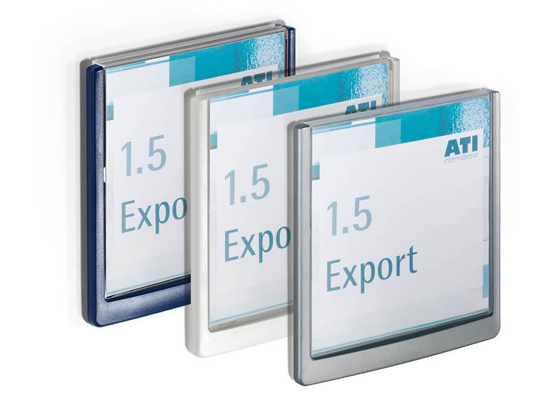 Durable Info ploščica Click 149x148,5mm BARVE