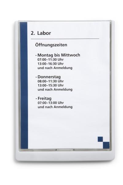 Durable Info ploščica Click A4 210x297 mm bela