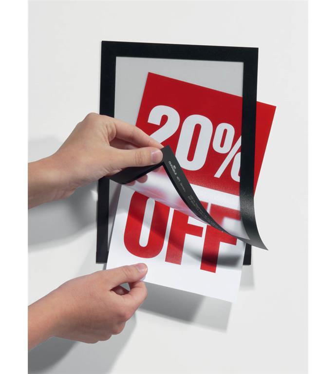 Durable Okvir DURAFRAME A5, črn, 2 kos