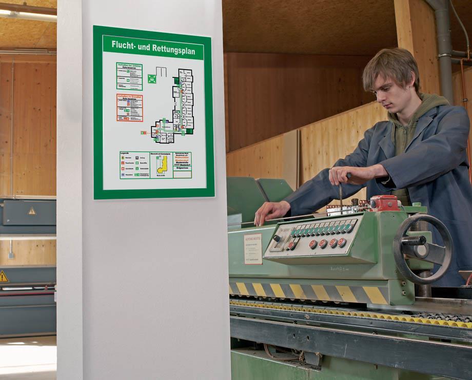 Durable Okvir DURAFRAME A4, zelen 2 kos