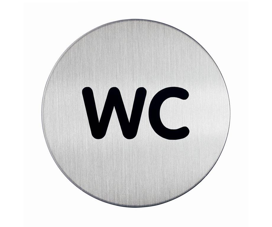 Durable Piktogram - WC, fi 83mm (4907)