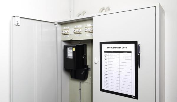 Durable Okvir DURAFRAME MAGNETIC NOTE A4, črn