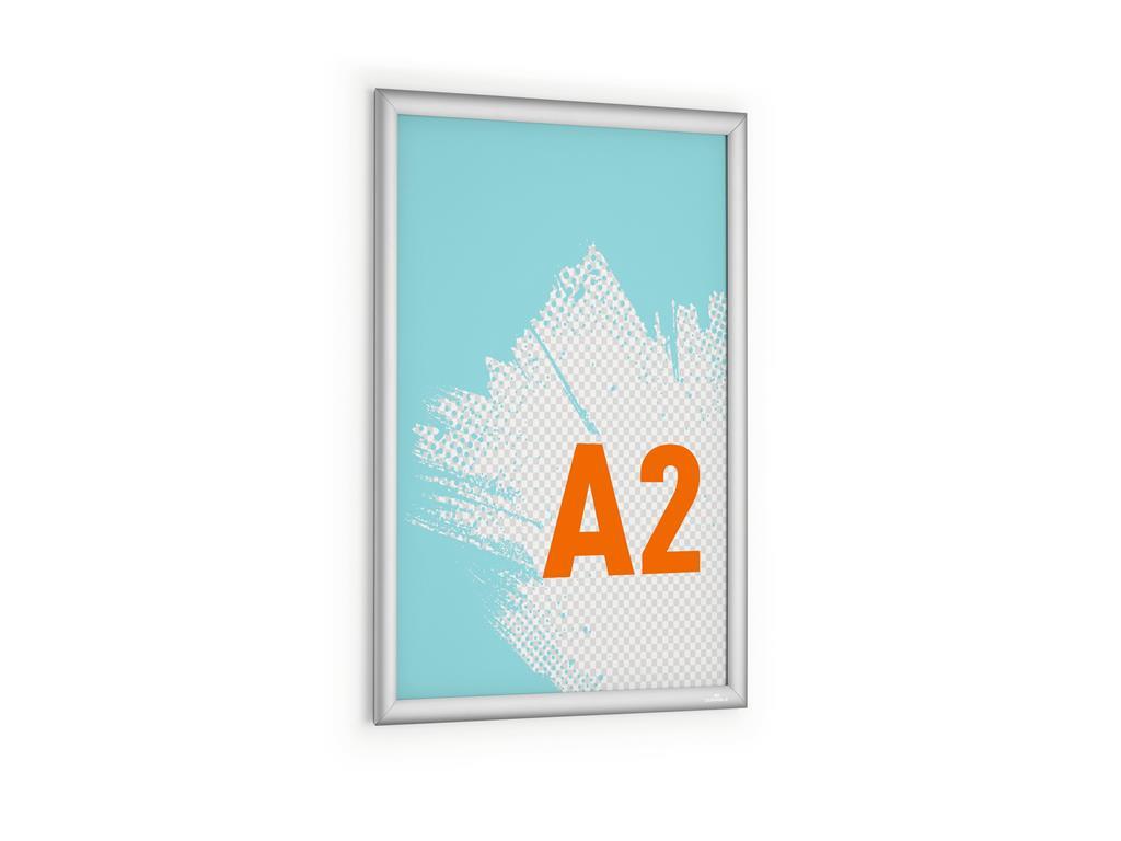 Durable Aluminijast okvir Snap A2, srebrn