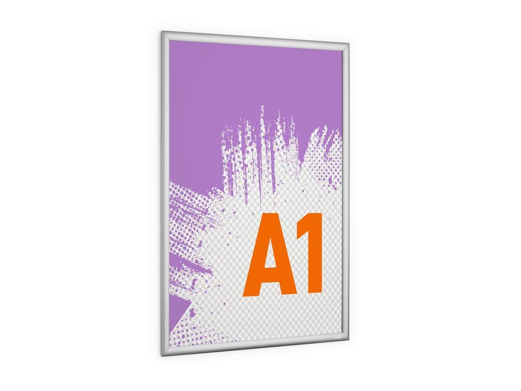 Durable Aluminijast okvir Snap A1, srebrn