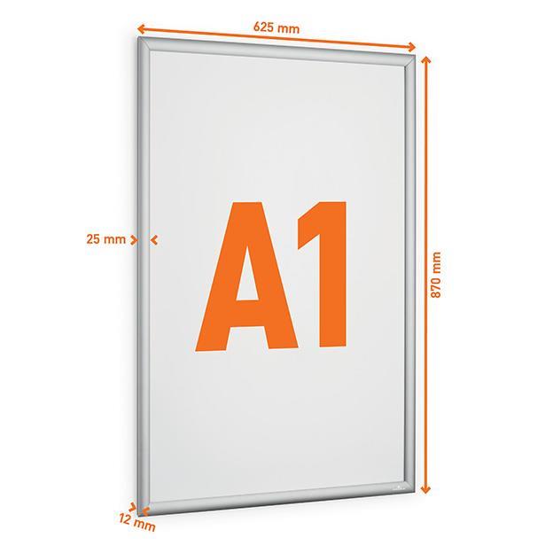 Durable Okvir za letake Snap A1 - zunanji