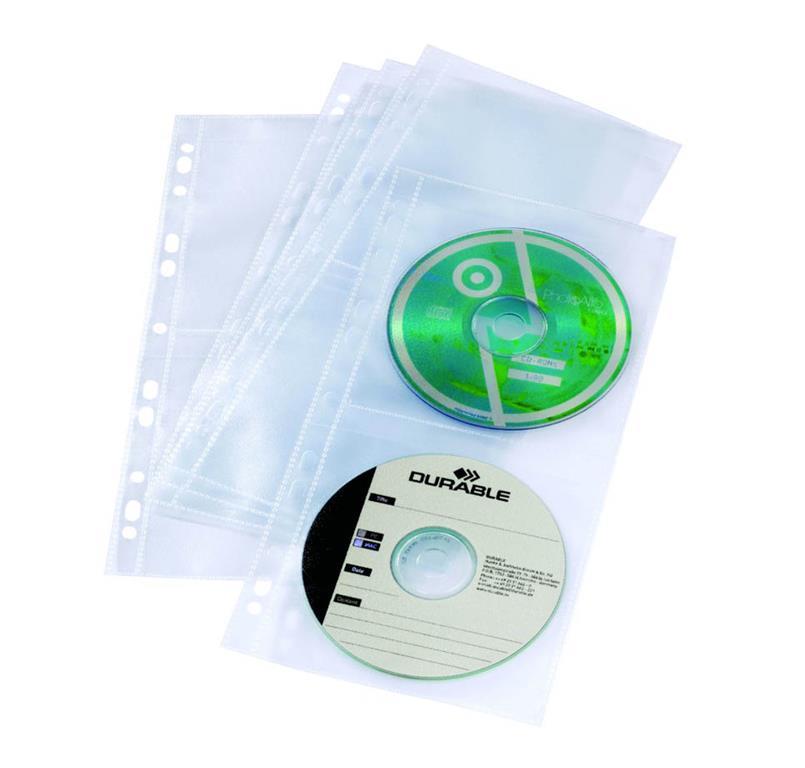 Durable Vložne mape za CD/DVD (5282),
