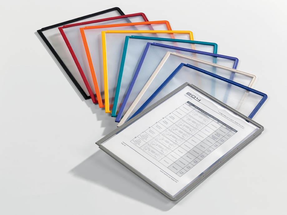 Durable Predstavitvena mapa (5606) siva, 5 kos