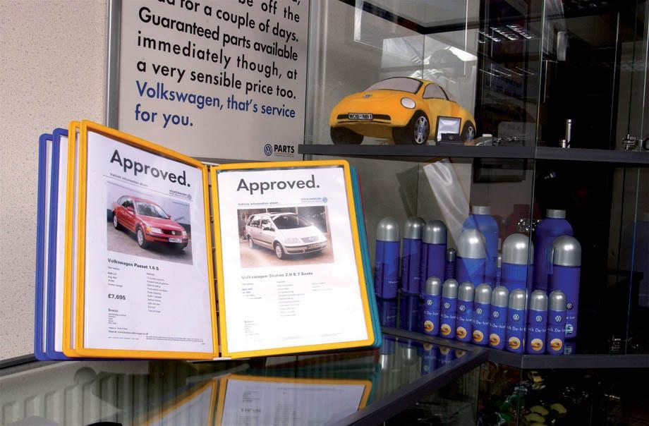 Durable Stojalo Sherpa z 10 mapami (5632),