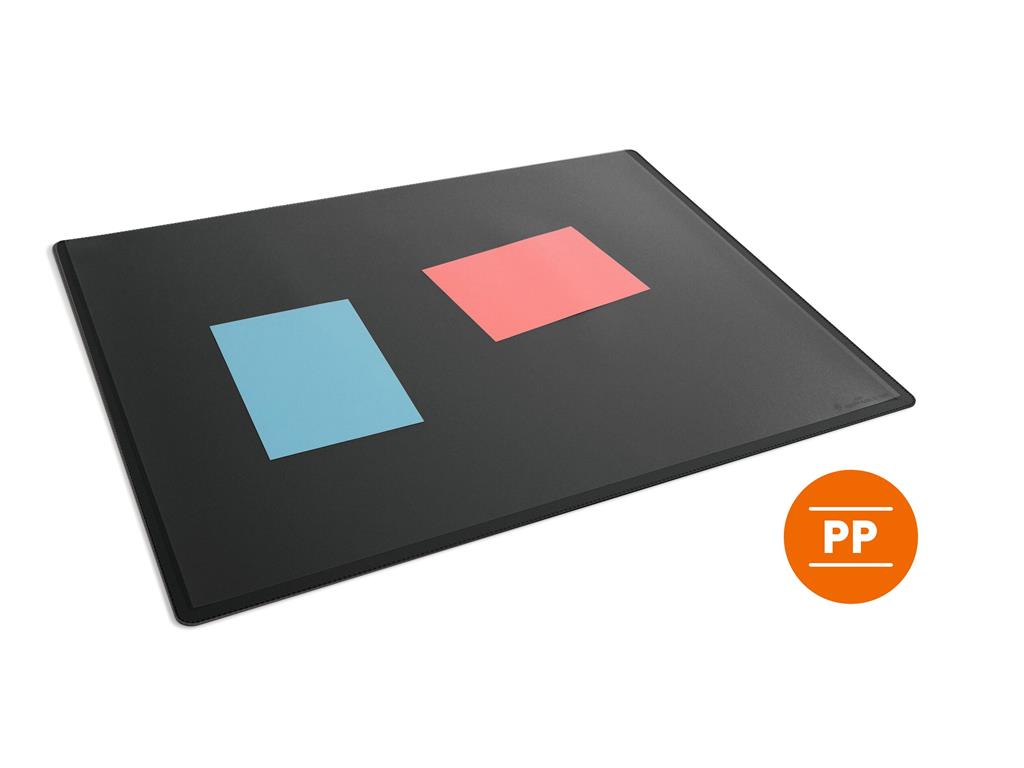 Durable Namizna podloga 65 x 50 cm, črna