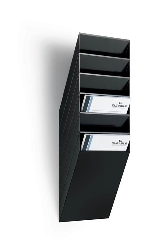 Durable Flexiboxx stenski 6 A4 črn