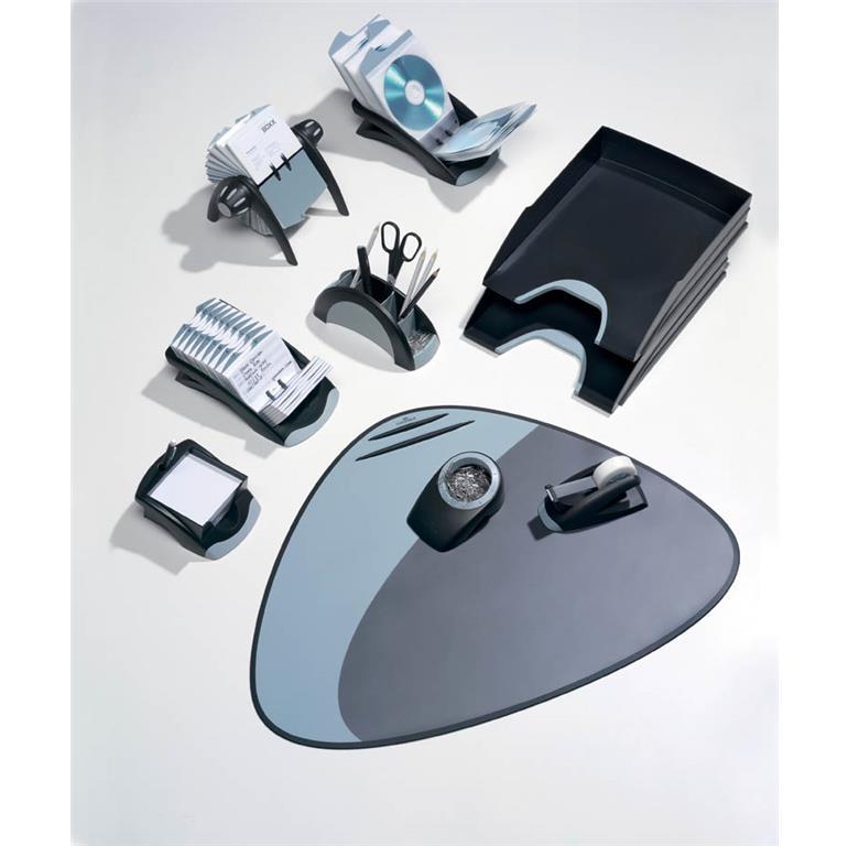 Durable Posodica za papirne sponke (7713), črna