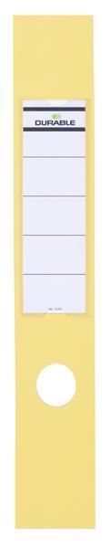 Durable Etiketa za registrator ORDOFIX, rumena