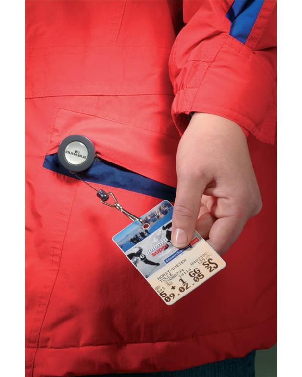 Durable Izvlečna vrvica za kartico, 10 kos(8221)