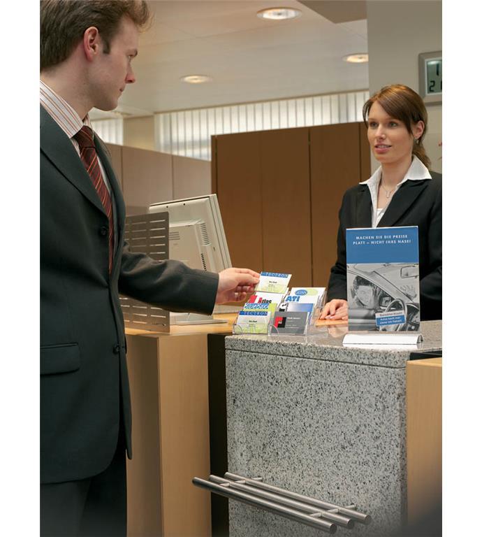 Durable Namizno stojalo A5, alu podstavek (8588)