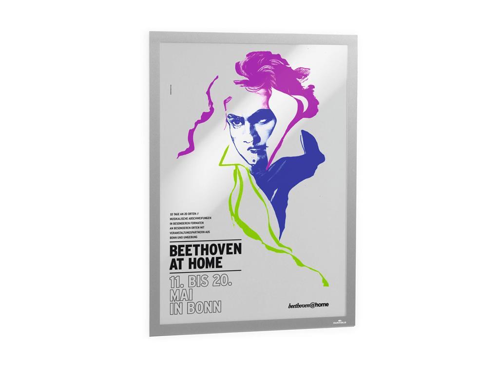 Durable Okvir DURAFRAME SUN A2, srebrn