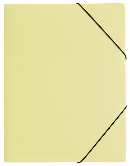 Pagna Mapa z zavihki in el. A4, rumena