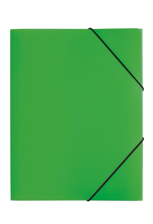 Pagna Mapa z zavihki in el. A4, zelena