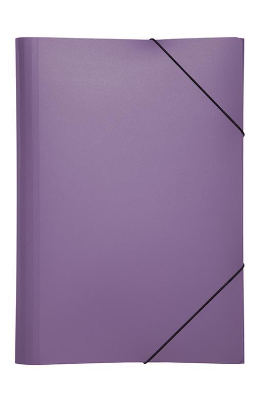 Pagna Mapa z zavihki in el. A3, vijolična