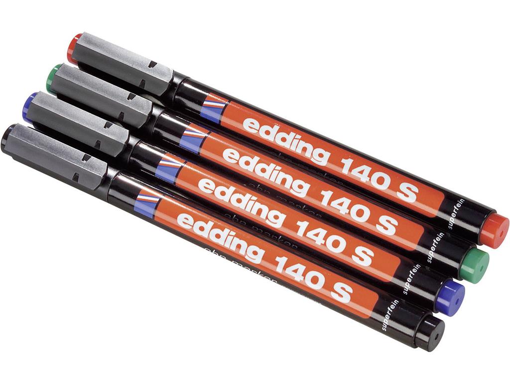Edding OHP marker E-140, 0,3 mm, BARVE
