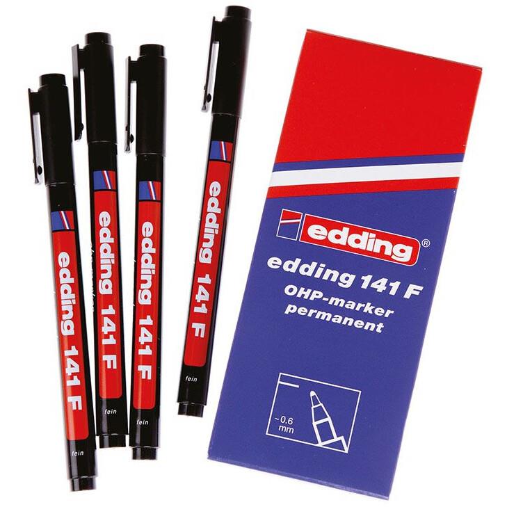 Edding OHP marker E-141, 0,6 mm, BARVE