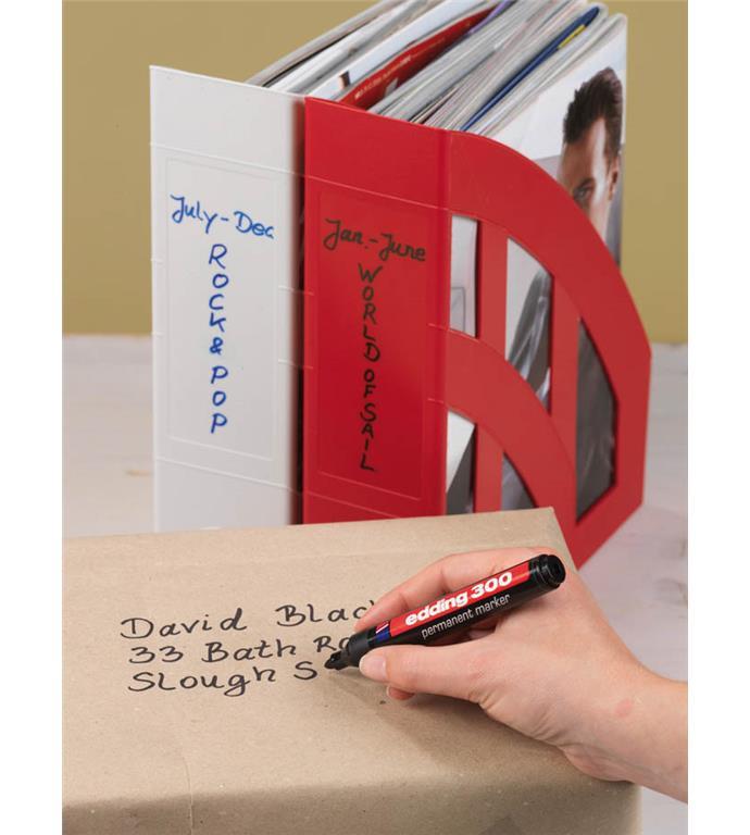 Edding Marker perm. E-300, okr. kon., črn