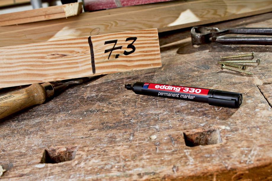 Edding Marker perm. E-330, rez. kon., zelen