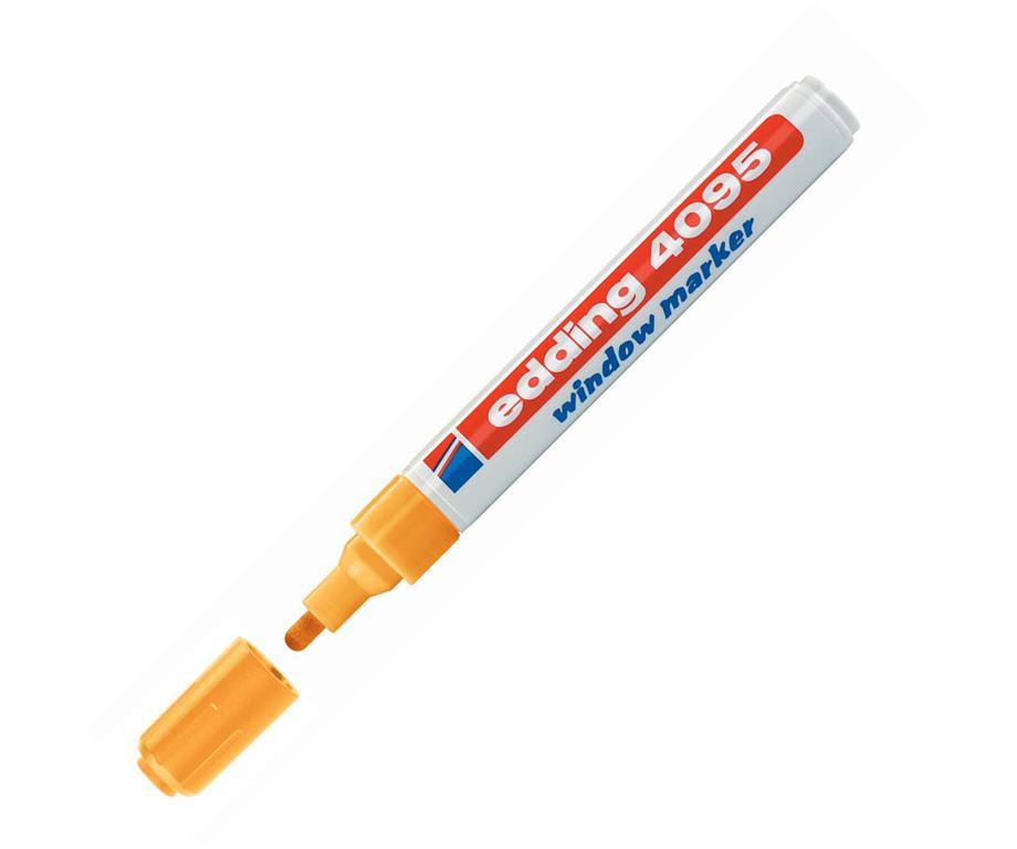 Edding Marker kredni E-4095, 2-3 mm, neon or.