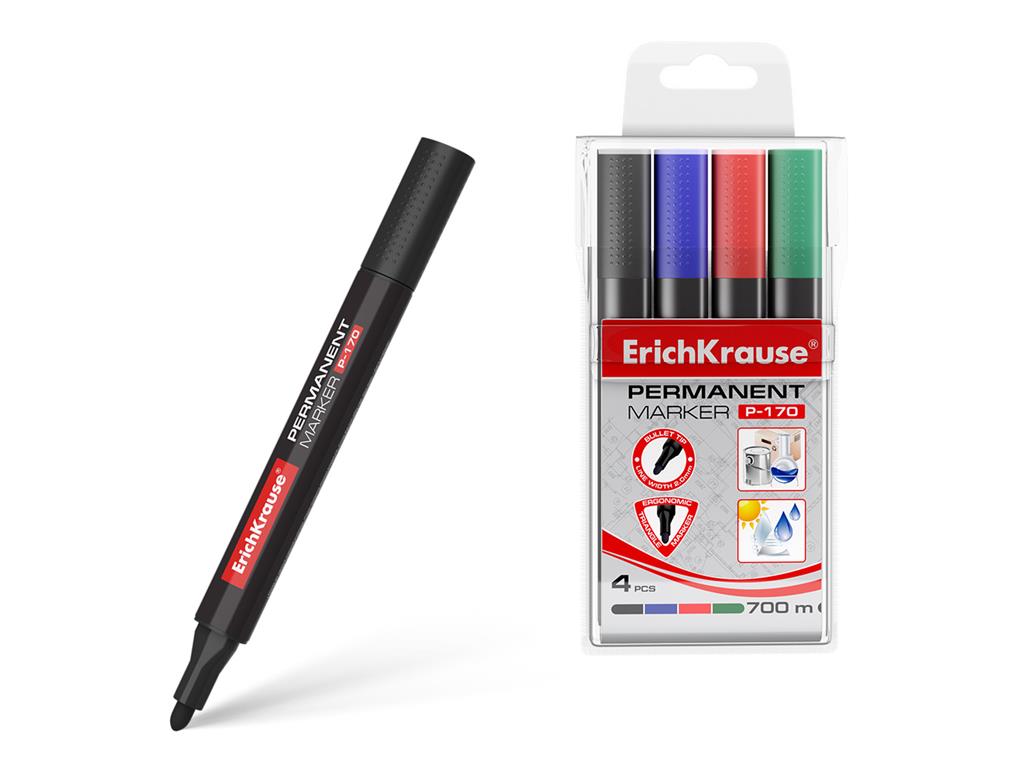 ErichKrause Permanentni markerji P-170, komplet