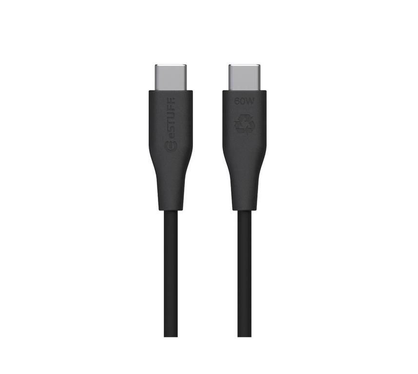 eSTUFF INFINITE kabel USB C-C 2m, črn